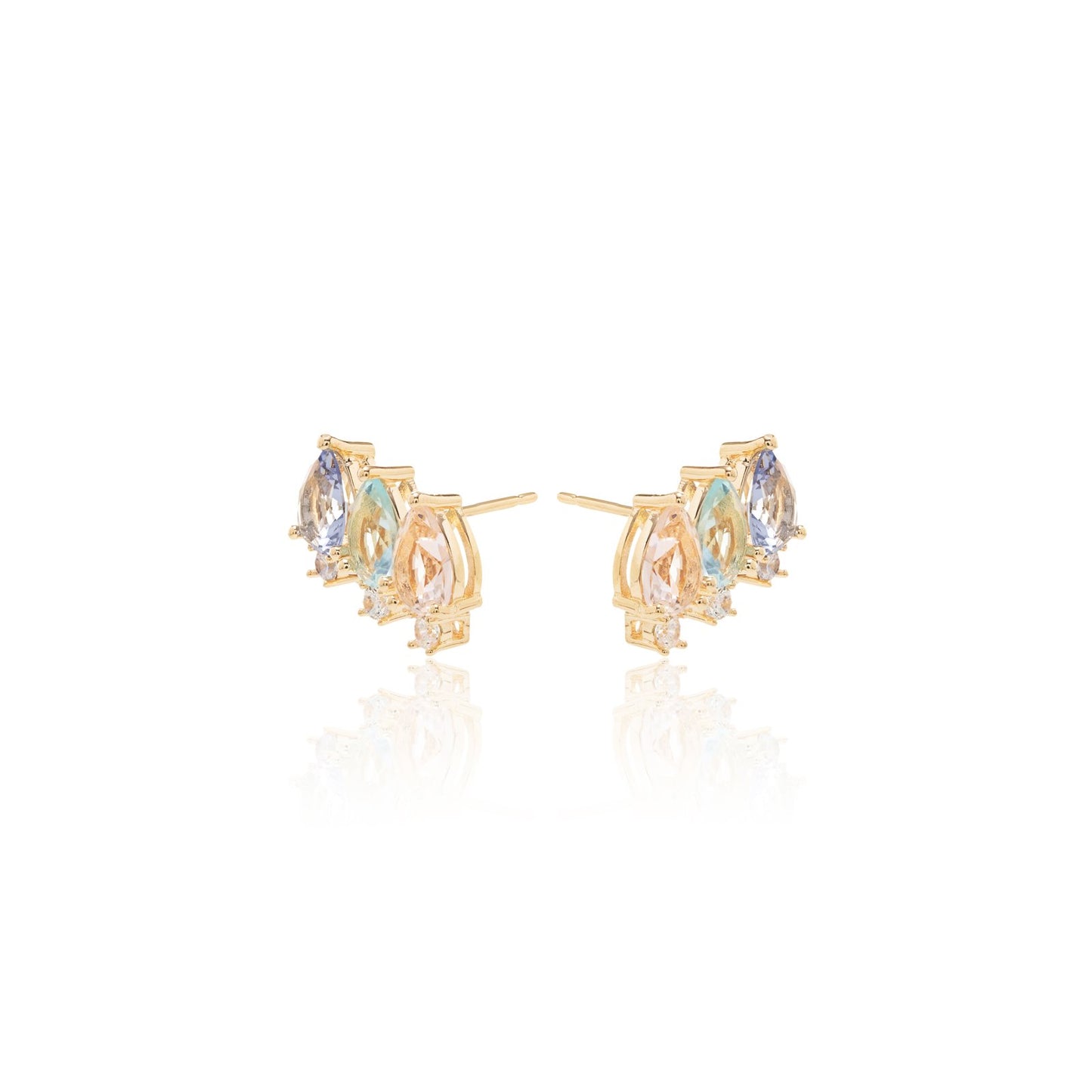 Pastel Teardrop Earrings