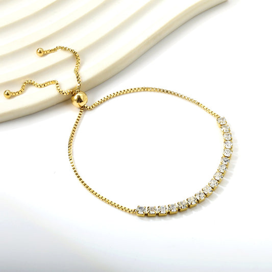 Adjustable Tennis Bracelet