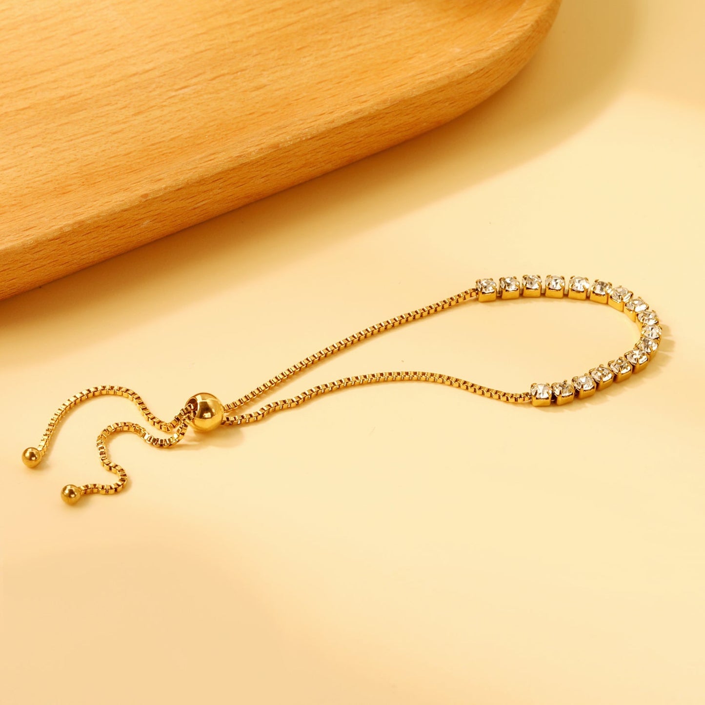 Adjustable Tennis Bracelet