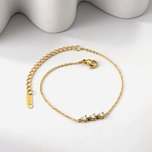 Tear Crystal Bracelet