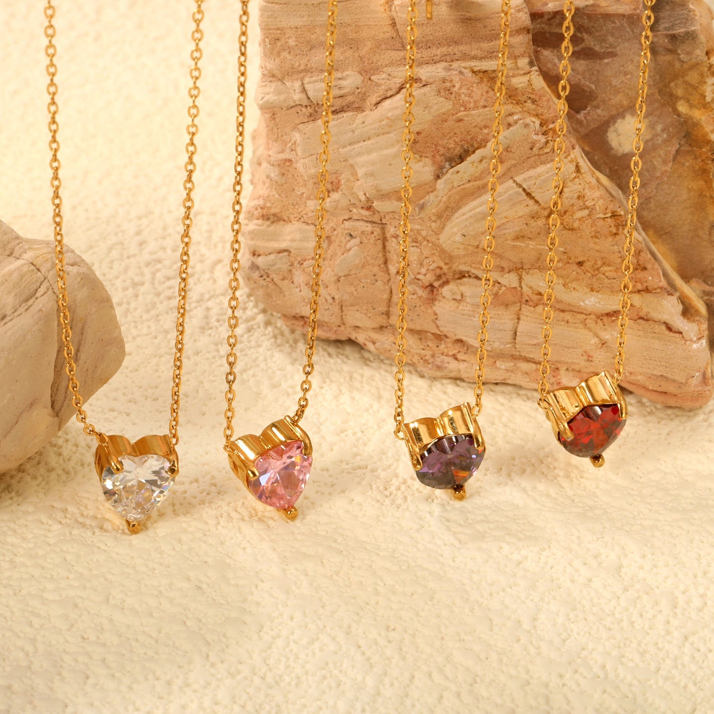 Crystal Heart Necklace