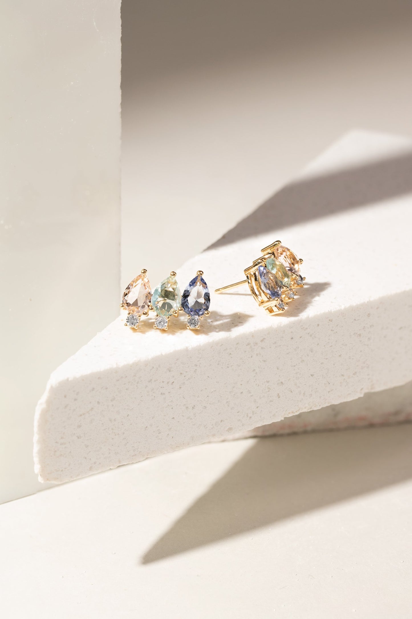 Pastel Teardrop Earrings