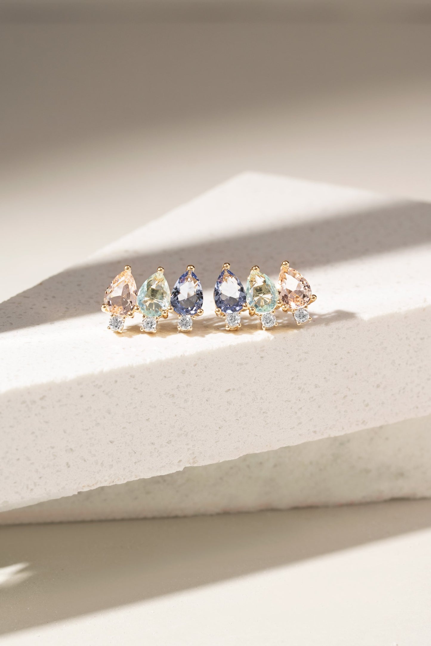 Pastel Teardrop Earrings