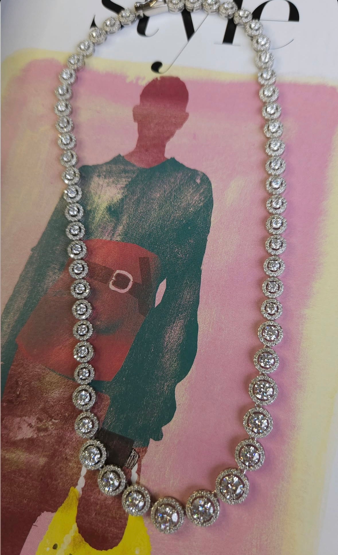 Bling Tennis Tecklace