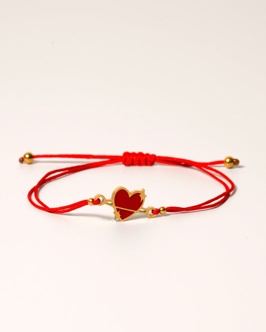 Red Heart Planet Band