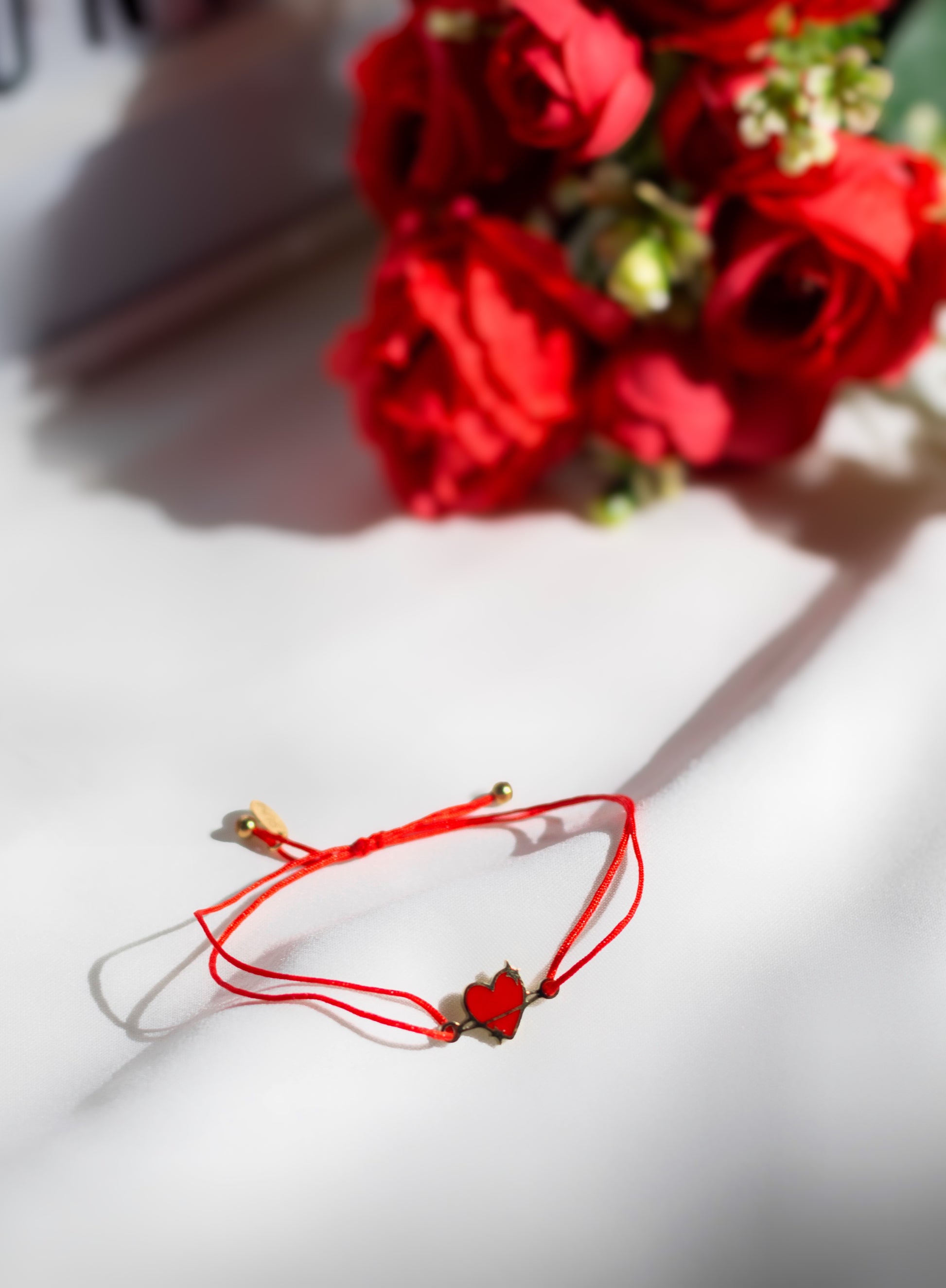 Pulsera SUNI Band con dije corazón – semijoias Venezuela y Brasil, envíos USA”