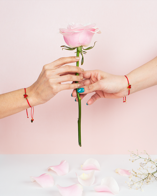 Red Heart Planet Band