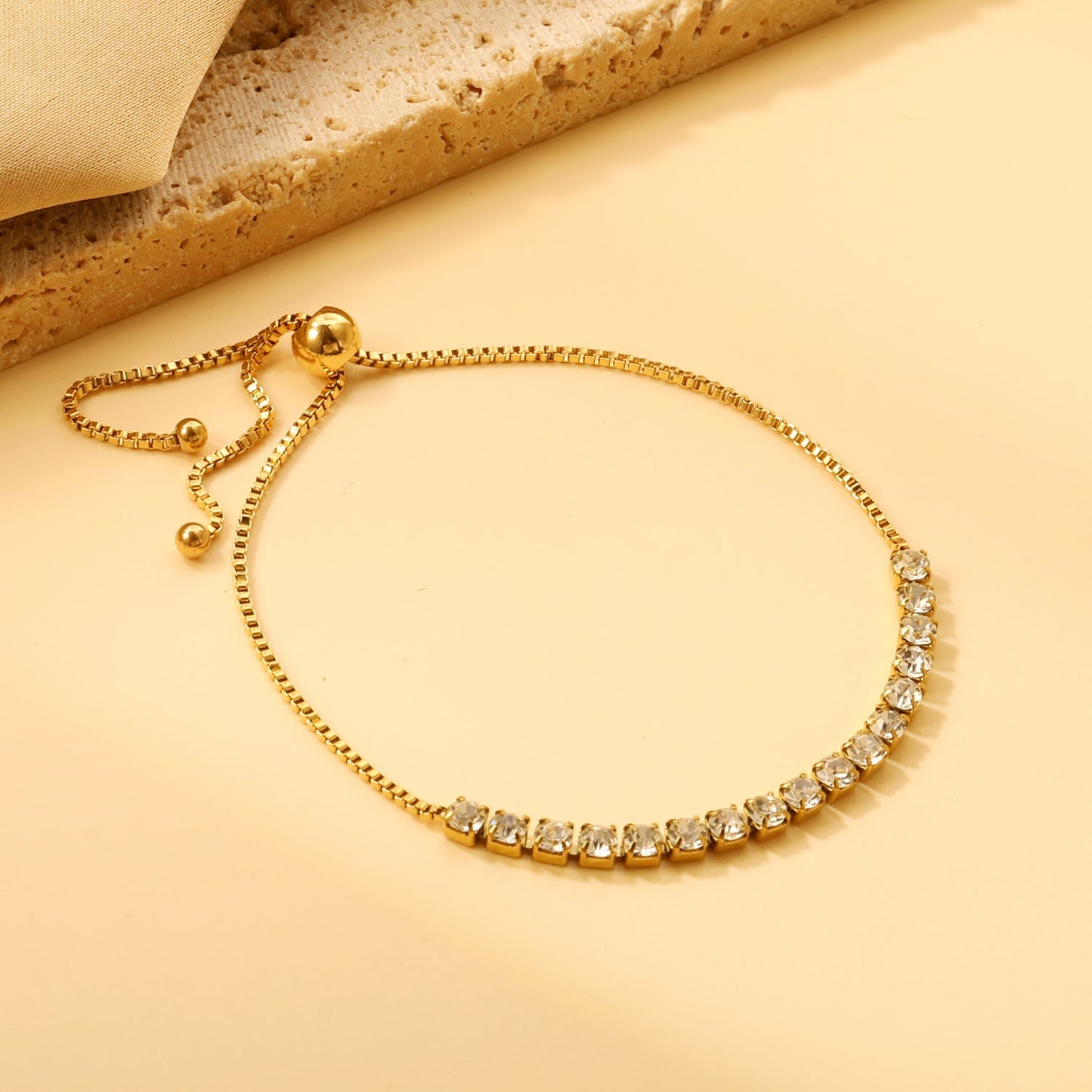 Adjustable Tennis Bracelet