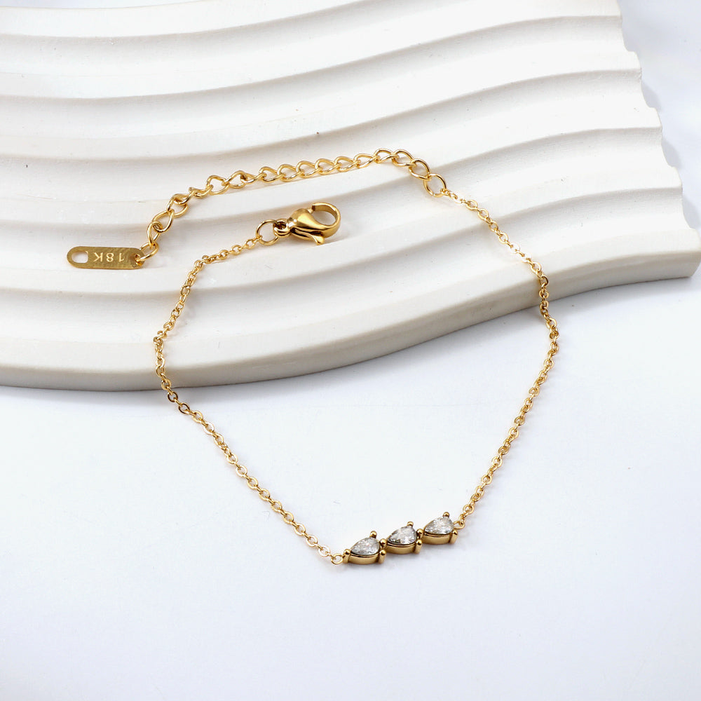 Tear Crystal Bracelet