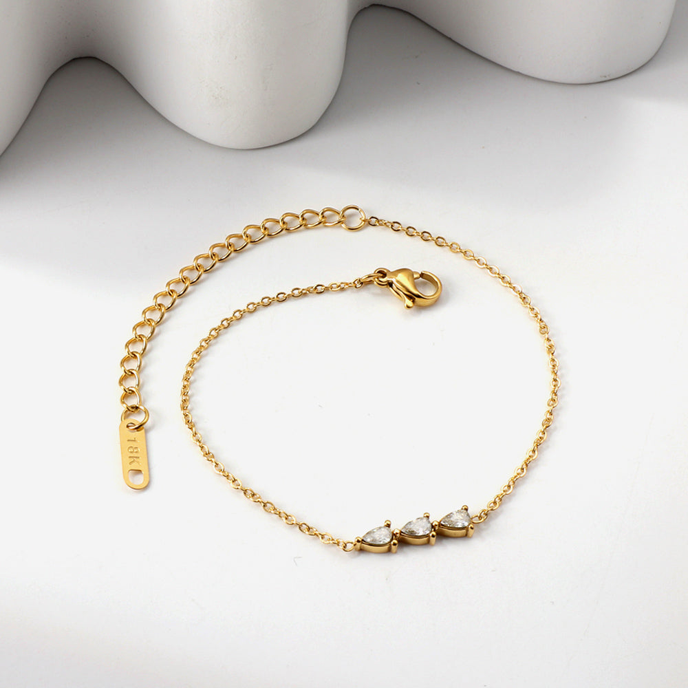 Tear Crystal Bracelet