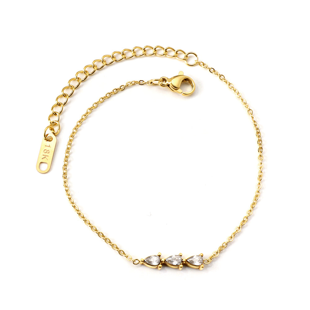 Tear Crystal Bracelet