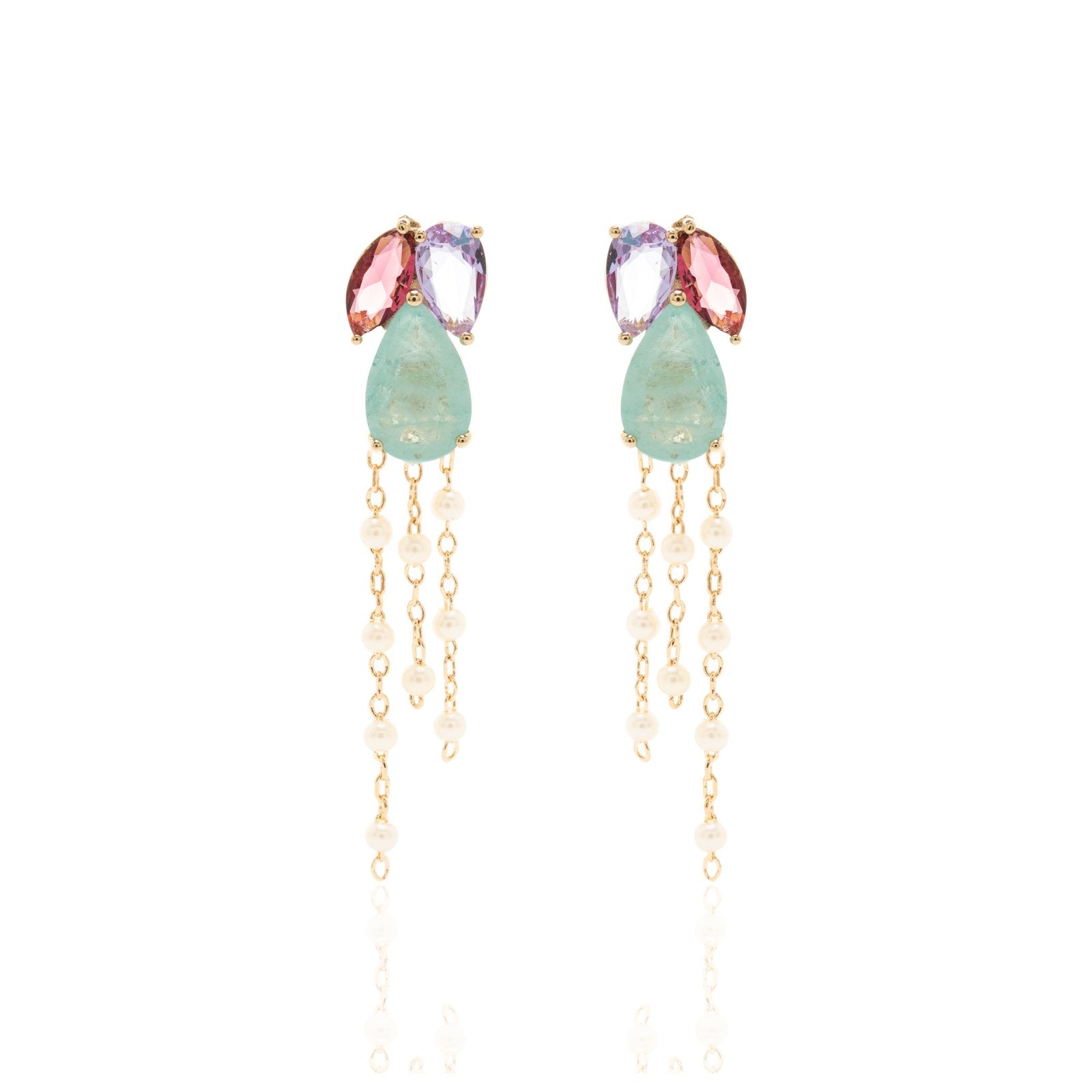 Teardrop earrings