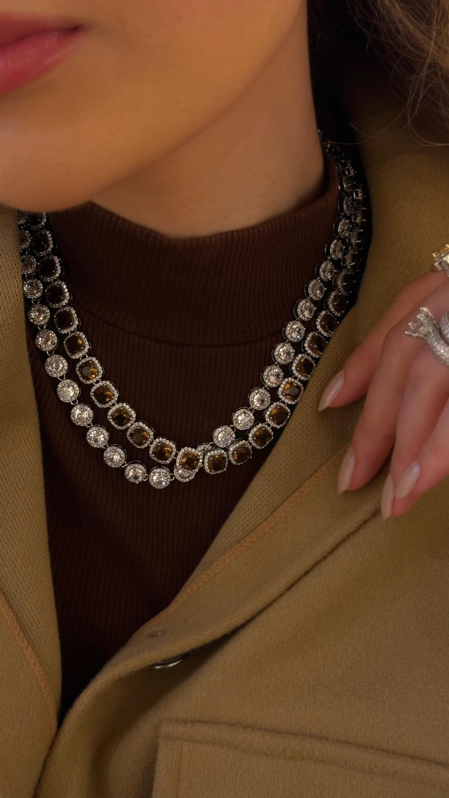 Bling Tennis Tecklace