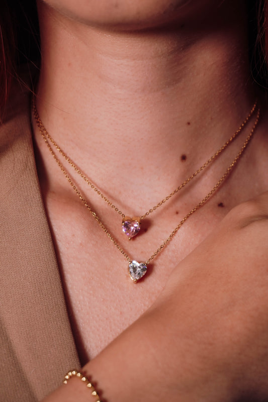 Crystal Heart Necklace